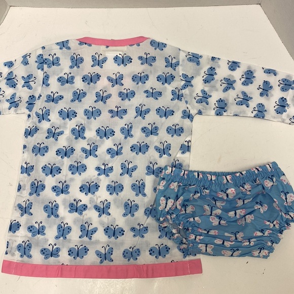 Pottery Barn Kids Long Sleeve Dress with Diaper Cover - Picture 4 of 6